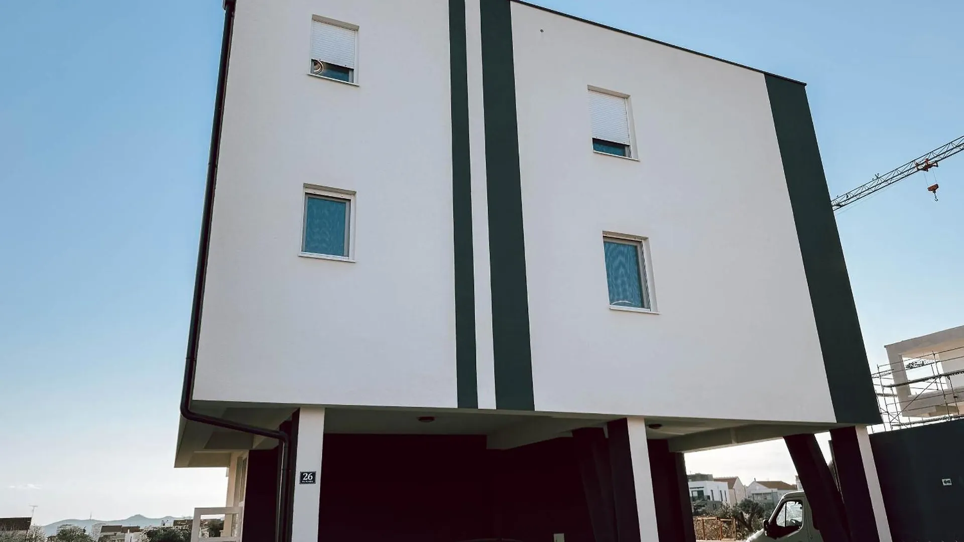 New 2 Bed, 1 Bath Apartment In Zadar 0*,  Kroatien
